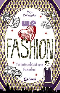 we love fashion 3 - Paillettenkleid und Federboa