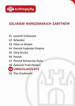 Umschlagplatz. Szlakiem warszawskich zabytków