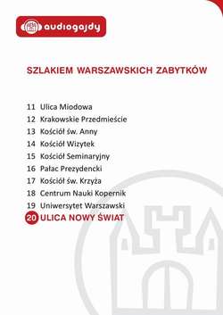 Ulica Nowy Świat. Szlakiem warszawskich zabytków