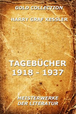 Tagebücher 1918 - 1937