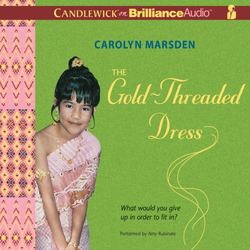 Gold-Threaded Dress