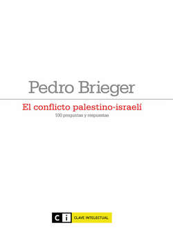 El conflicto palestino-israelí