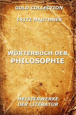 Wörterbuch der Philosophie