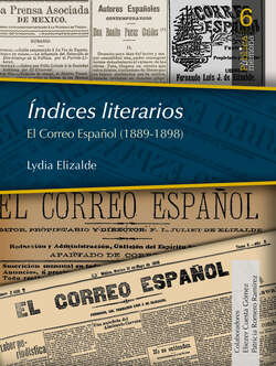 Índices literarios. El Correo Español (1889-1898)