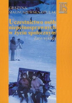 Uczestnictwo osób niepełnosprawnych w życiu społecznym