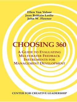 Choosing 360: A Guide to Evaluating Multi-rater Feedback Instruments for Management Development