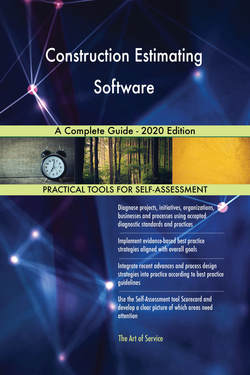 Construction Estimating Software A Complete Guide - 2020 Edition