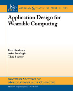 Application Design for Wearable Computing