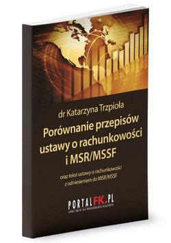 Porównanie przepisów ustawy o rachunkowości i MSR/MSSF 2019/2020