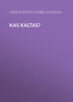 Kas kaltas?