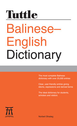 Tuttle Balinese-English Dictionary