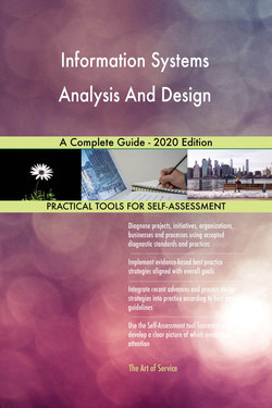 Information Systems Analysis And Design A Complete Guide - 2020 Edition