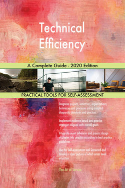 Technical Efficiency A Complete Guide - 2020 Edition