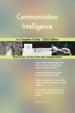 Communication Intelligence A Complete Guide - 2020 Edition