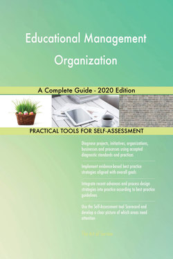 Educational Management Organization A Complete Guide - 2020 Edition