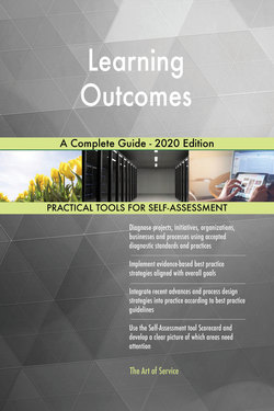 Learning Outcomes A Complete Guide - 2020 Edition
