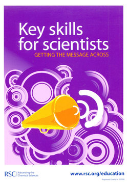Key Skills for Scientists