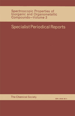 Spectroscopic Properties of Inorganic and Organometallic Compounds