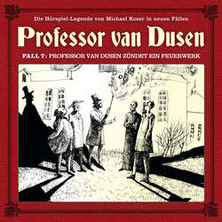 Professor van Dusen, Die neuen Fälle, Fall 7: Professor van Dusen zündet ein Feuerwerk