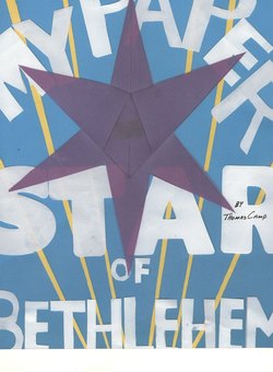 My Paper Star of Bethlehem