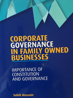 Corporate Governance in Family Owned Businesses