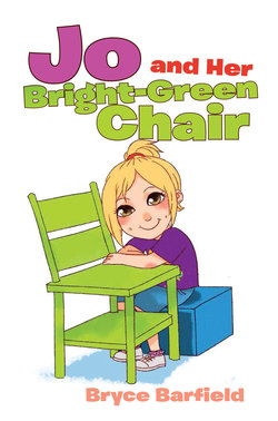 Jo and Her Bright Green Chair