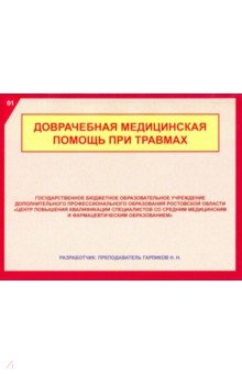 Доврачебная медицинская помощь при травмах