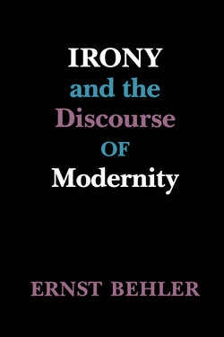 Irony and the Discourse of Modernity