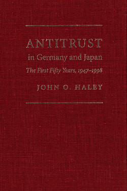 Antitrust in Germany and Japan