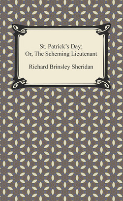 St. Patrick's Day; Or, The Scheming Lieutenant