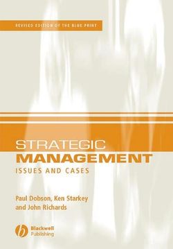 Strategic Management