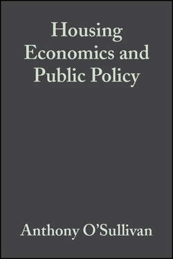 Housing Economics and Public Policy