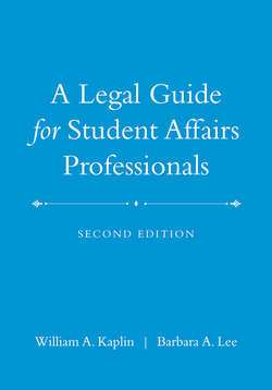 A Legal Guide for Student Affairs Professionals