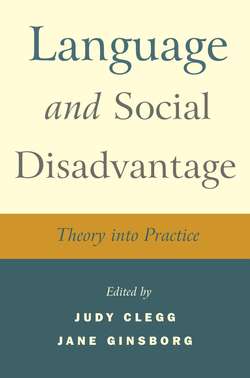 Language and Social Disadvantage