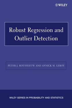 Robust Regression and Outlier Detection