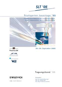 Stuttgarter Lasertage '05