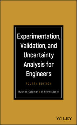 Experimentation, Validation, and Uncertainty Analysis for Engineers