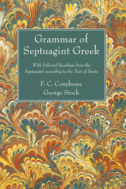 Grammar of Septuagint Greek