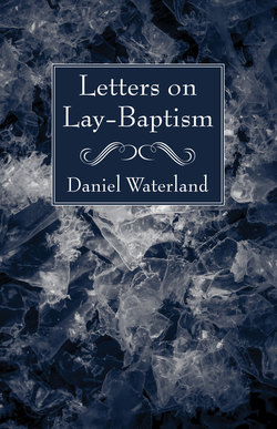 Letters on Lay-Baptism