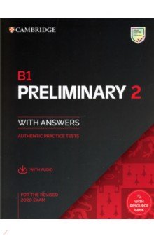 B1 Preliminary 2. Student's Book with Answers with Audio with Resource Bank