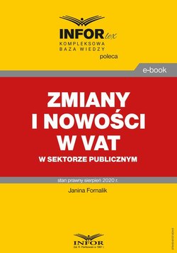 Zmiany i nowości w VAT w sektorze publicznym