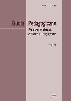 „Studia Pedagogiczne. Problemy społeczne, edukacyjne i artystyczne”, t. 29