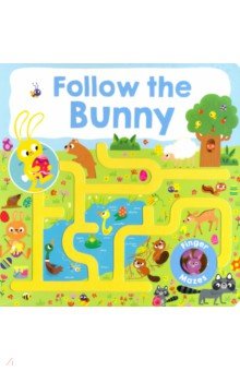 Maze Book. Follow the Bunny