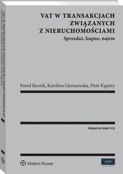 VAT w transakcjach związanych z nieruchomościami