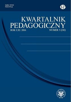 Kwartalnik Pedagogiczny 2016/3 (241)