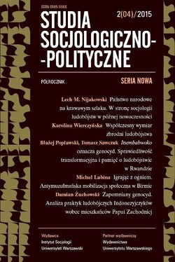 Studia Socjologiczno-Polityczne 2015/2 (04)