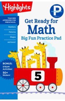 Preschool Get Ready for Math Big Fun Practice Pad