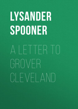 A Letter to Grover Cleveland