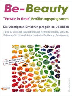 Be-Beauty "Power in time" Ernährungsprogramm. Die wichtigsten Ernährungsregeln im Überblick.