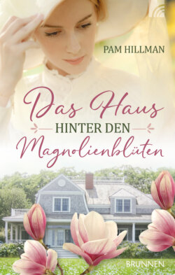 Das Haus hinter den Magnolienblüten